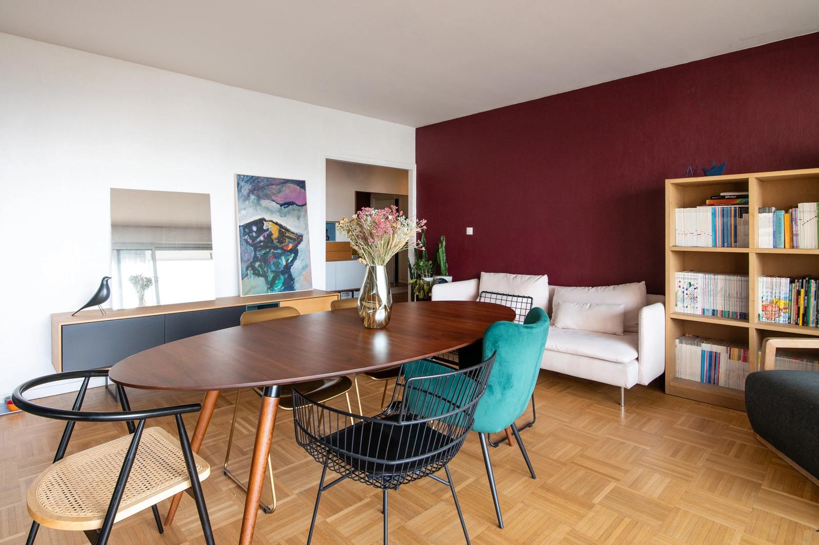 Meeting room in Spacious apartment with a unique view of Lyon! - 3