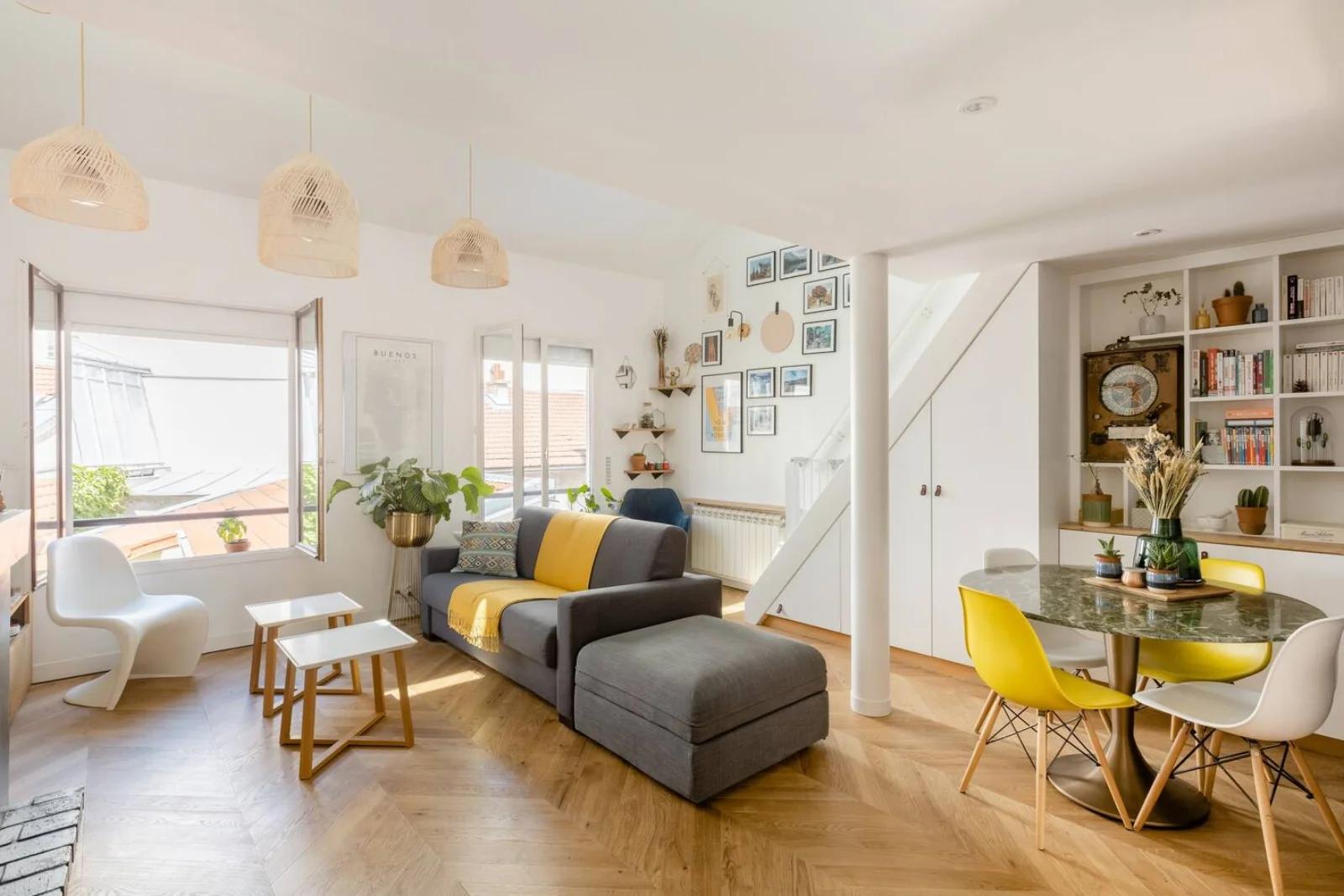 Living room in Duplex Parisien 68m² (68m²) - 0