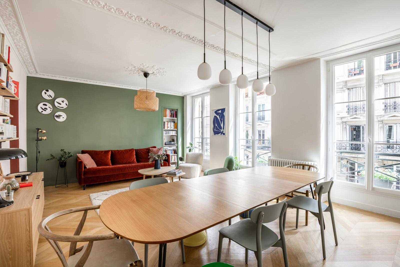 Meeting room in Bright, cozy Parisian apartment - 0