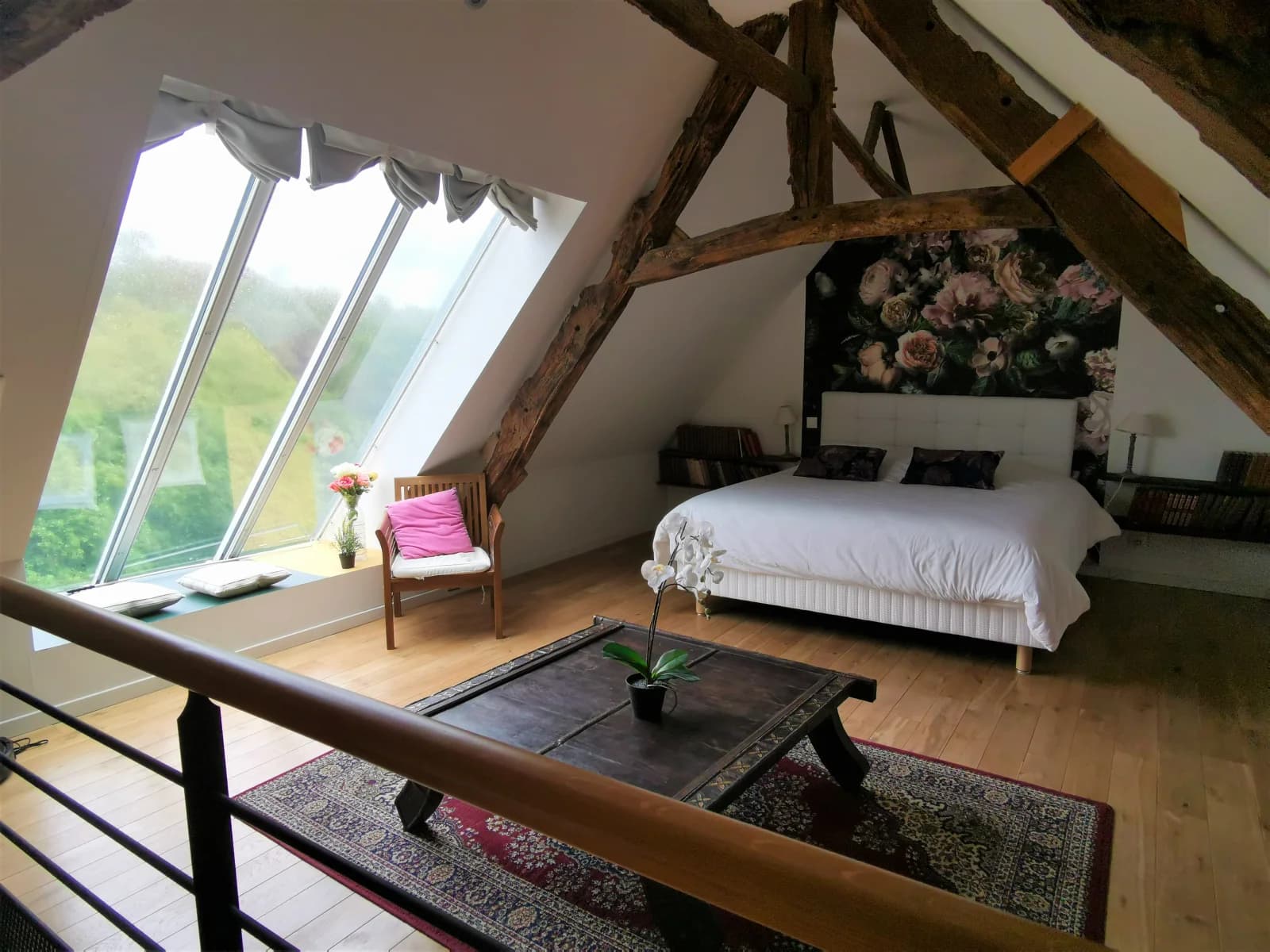 Dormitorio dentro Finca con parque natural y jacuzzi Spa - 3