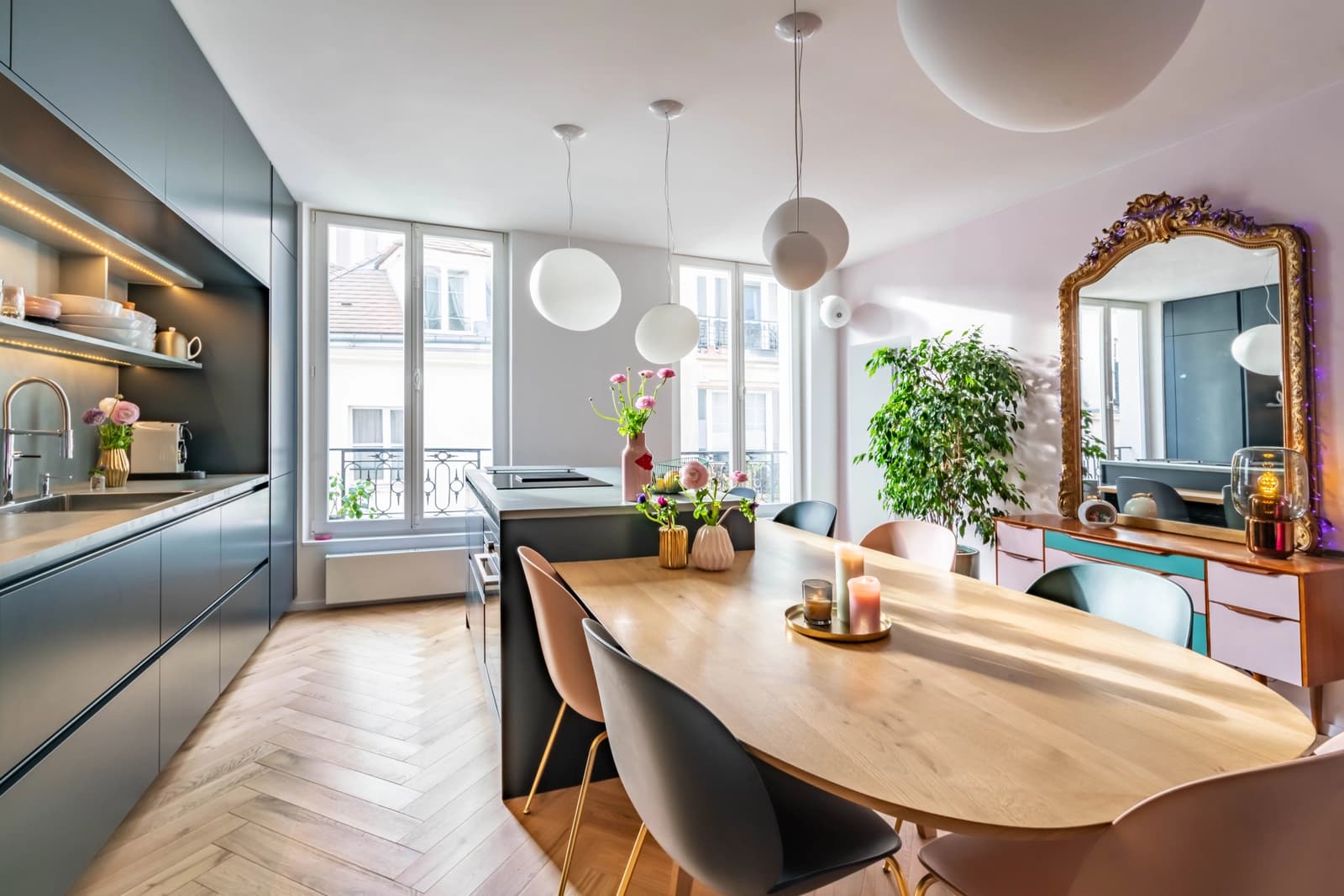 Meeting room in apartment in the 2nd arrondissement - 5