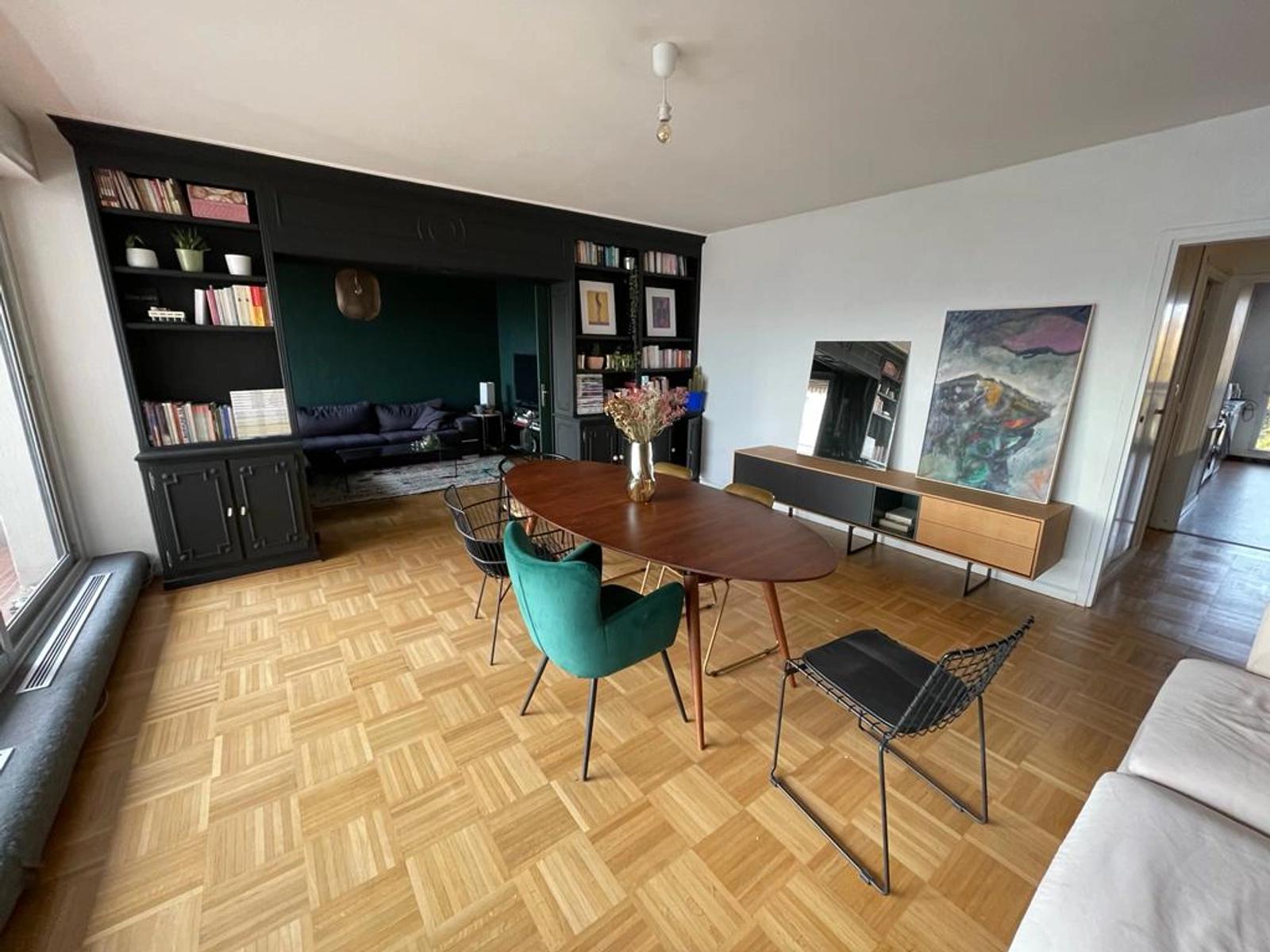 Meeting room in Spacious apartment with a unique view of Lyon! - 4