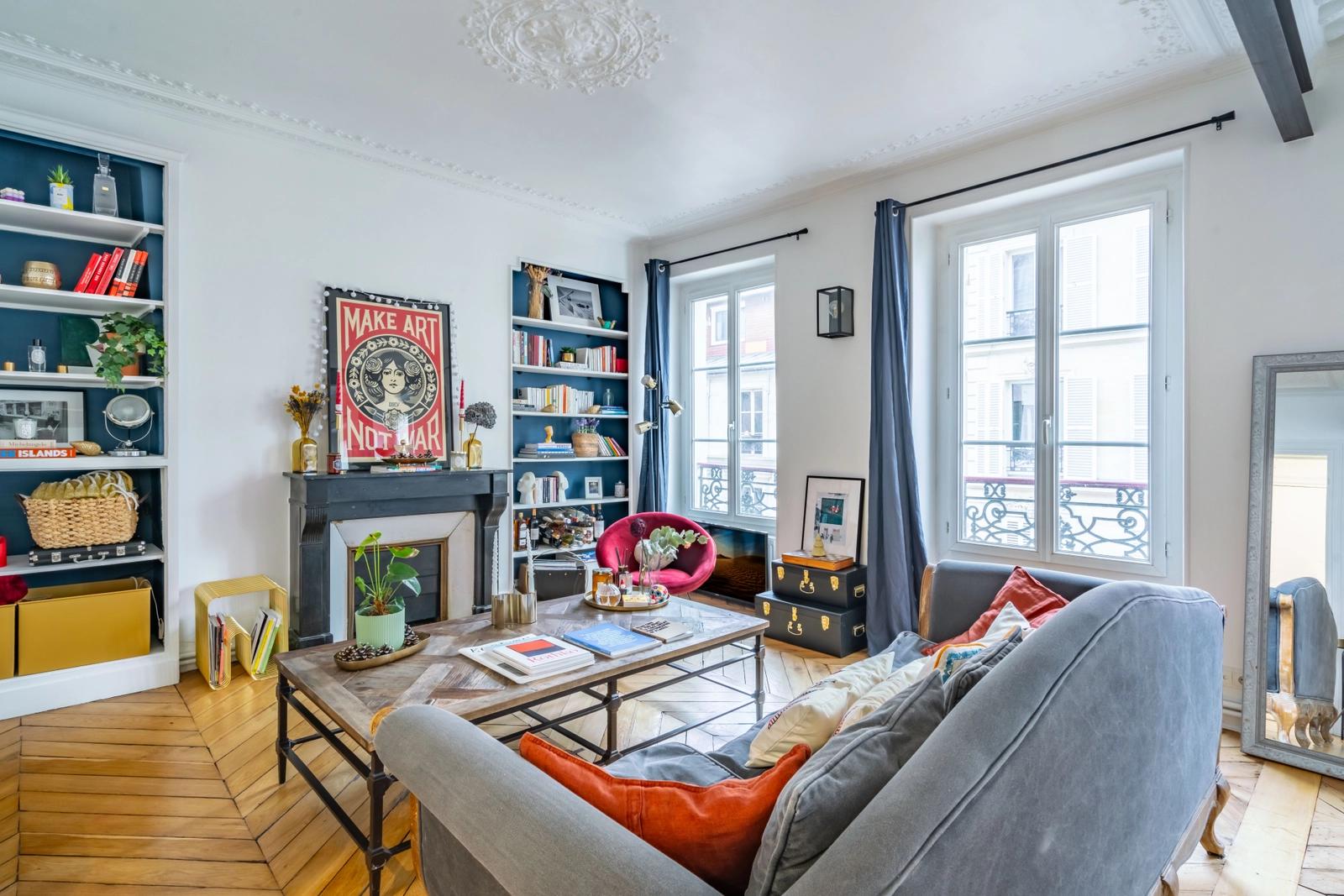 Space Appartement Haussmanien - Bright and charming - 0