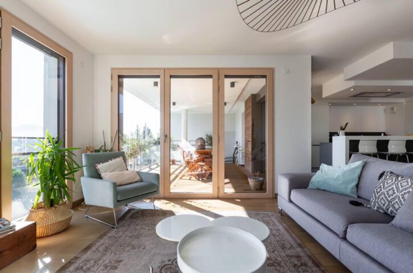 Living room in villa Horizon Montagnes - 3