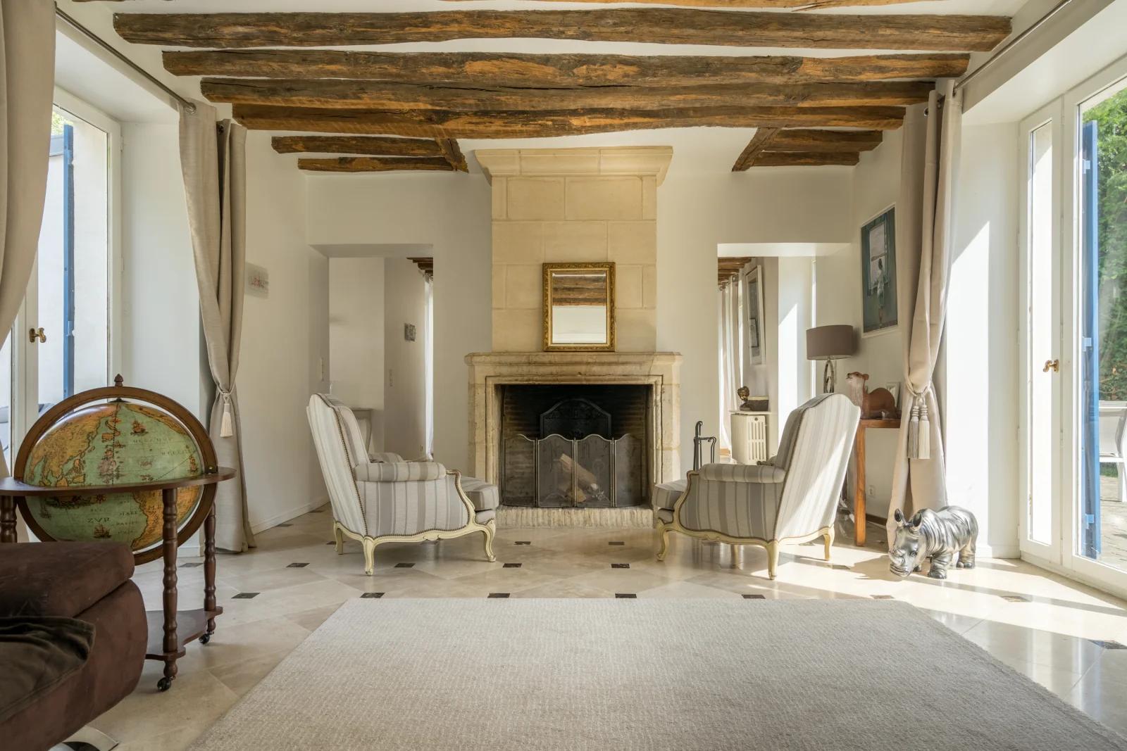 Sala dentro Hermosa propiedad familiar del siglo XVIII - 2