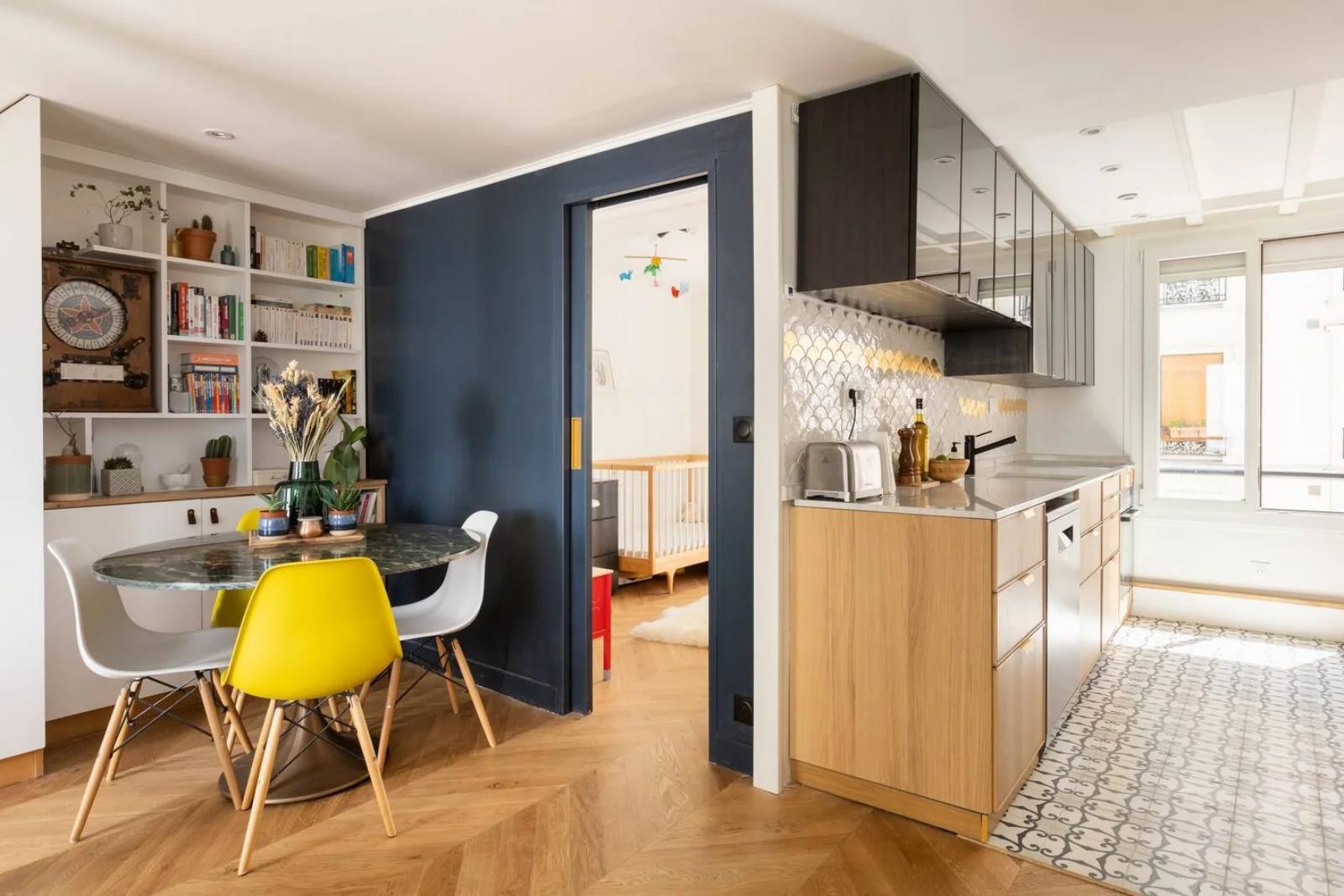 Kitchen in Duplex Parisien 68m² (68m²) - 5