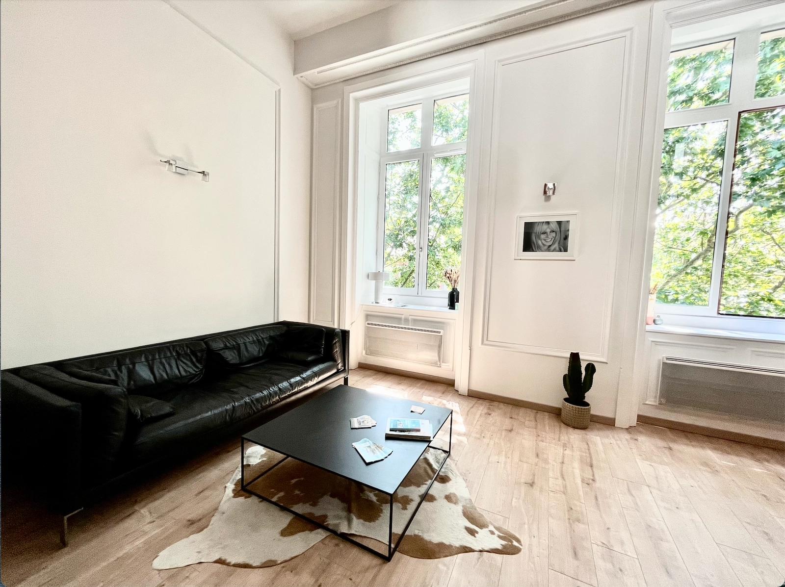 Living room in Haussmannian apartment in the heart of Lille - 2