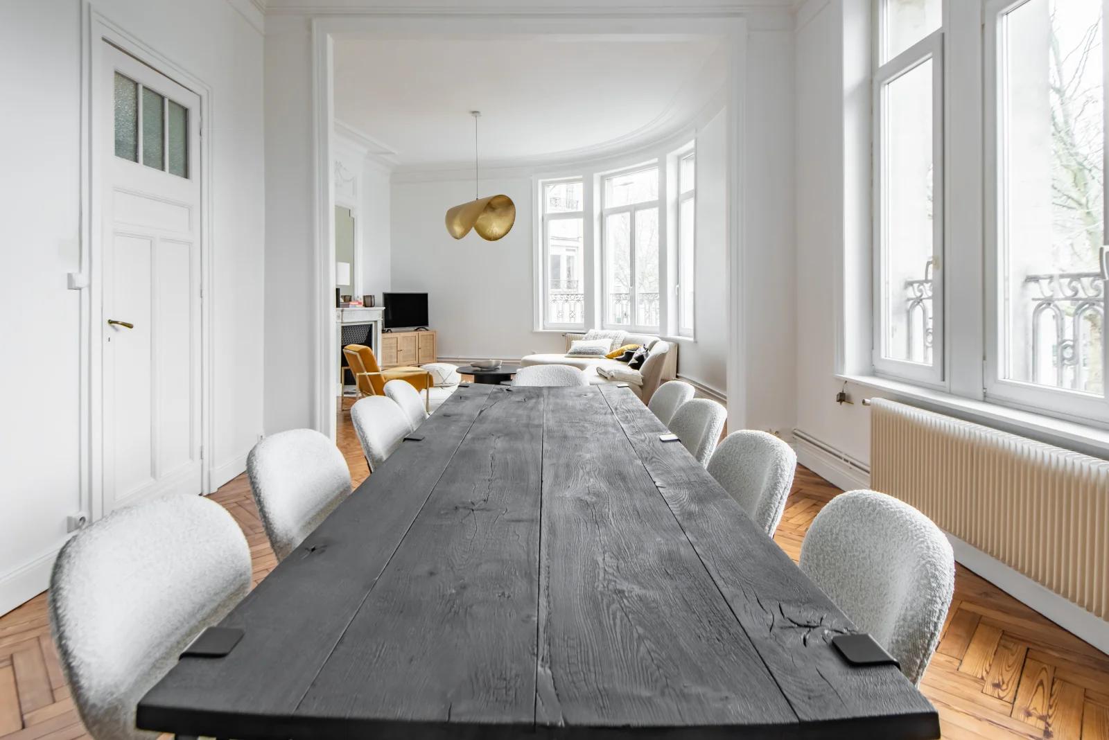Comedor dentro Magnífico piso de estilo Haussmann - 4