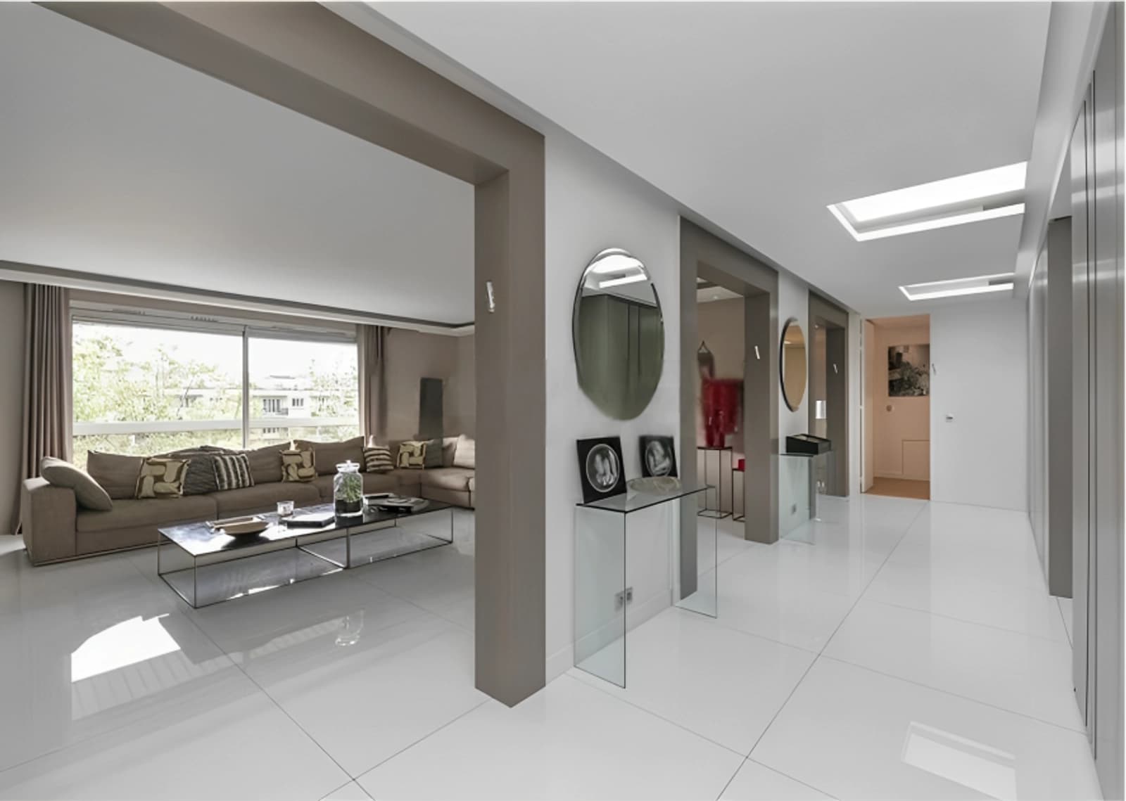 Space Uncluttered luxury apartment with 40m2 balcony - 5