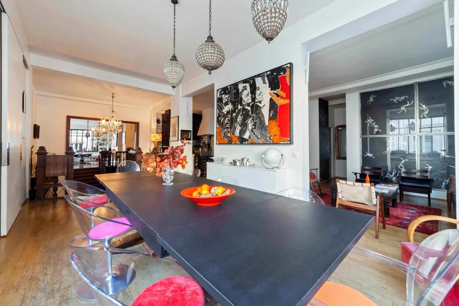 Meeting room in Superb loft in the heart of the Montorgueil district - 4