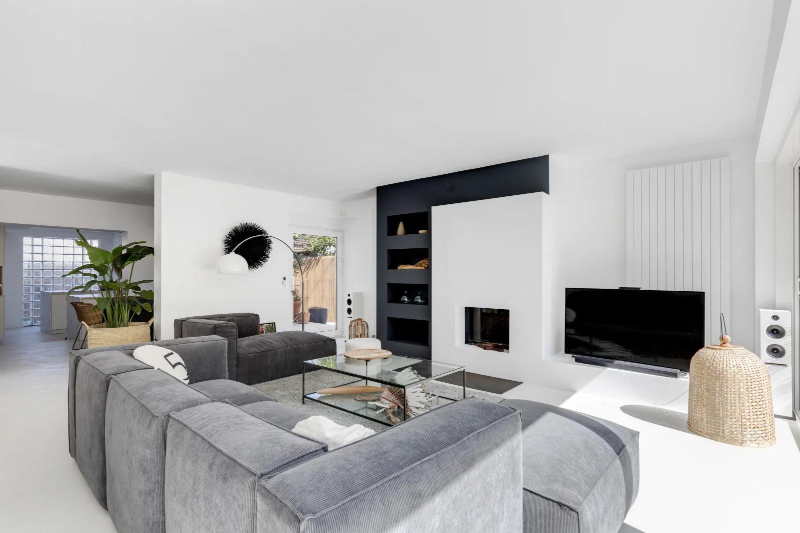 Living room in Maison atypique moderne - An air of vacation - 1