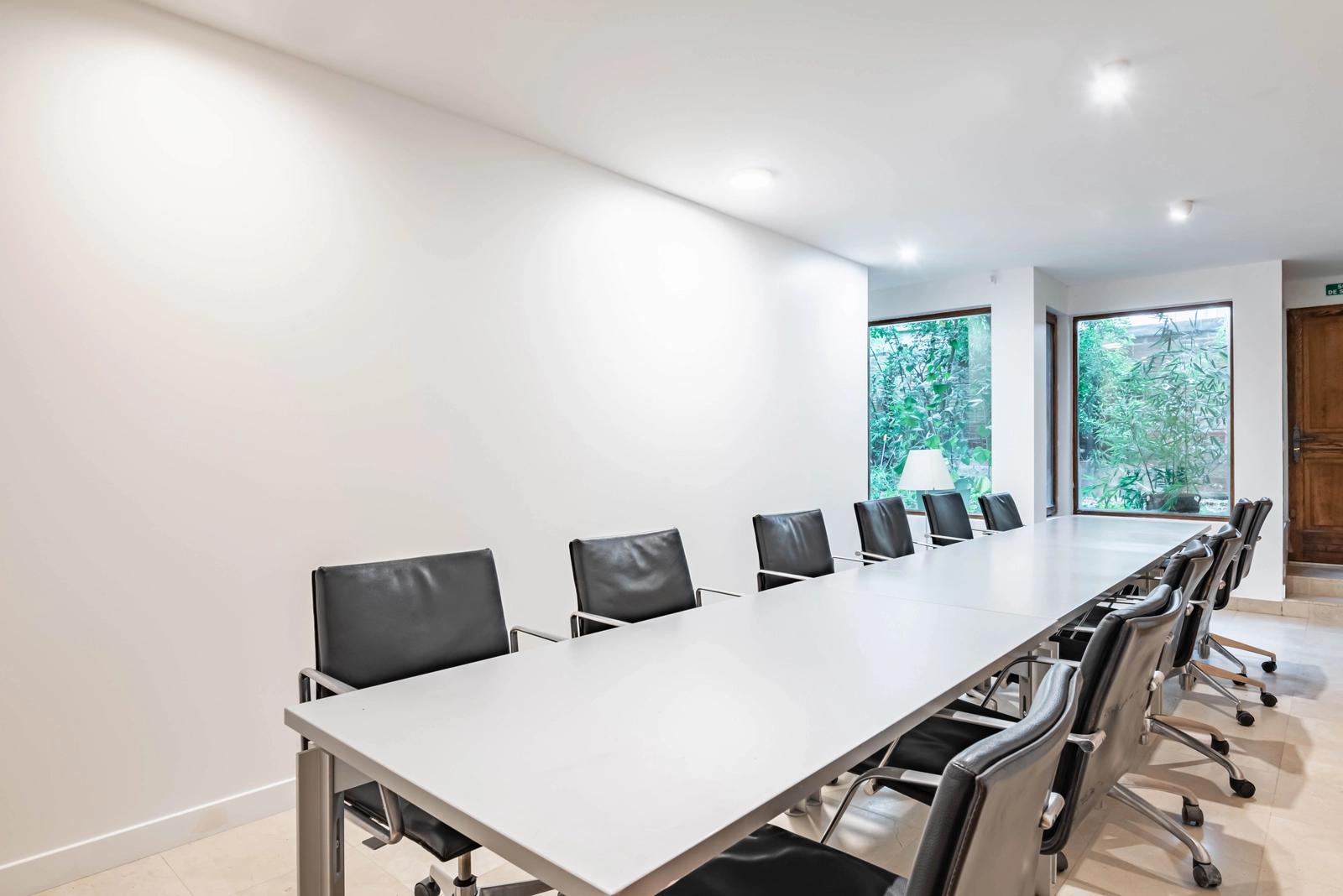Meeting room in Millstone house with garden - 1