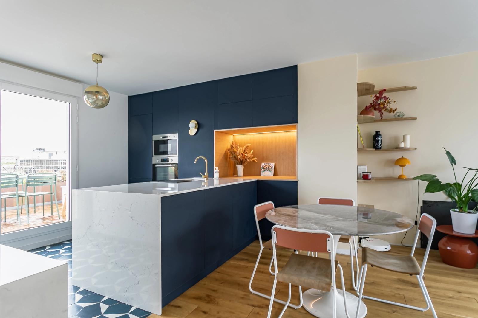 Kitchen in Sublime, bright and colorful apartment - 4