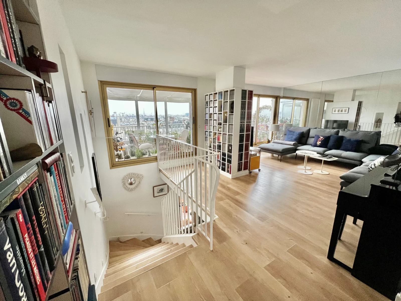 Espace Duplex terrasse avec vue panoramique sur Paris - 1