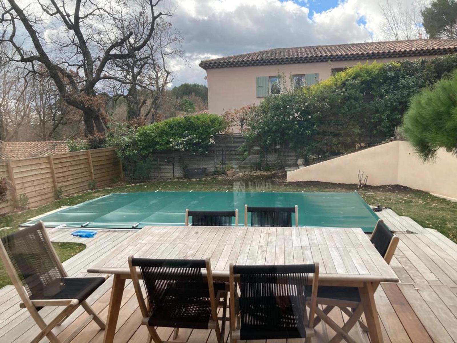 Comedor dentro Casa con piscina a 10 minutos de Aix en Provence - 5