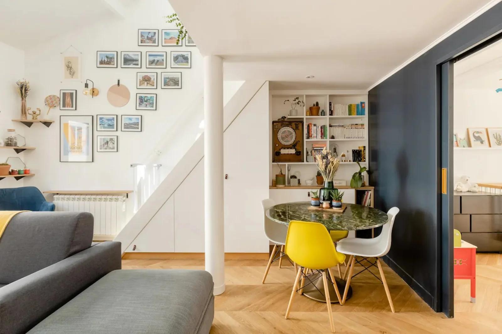 Living room in Duplex Parisien 68m² (68m²) - 2