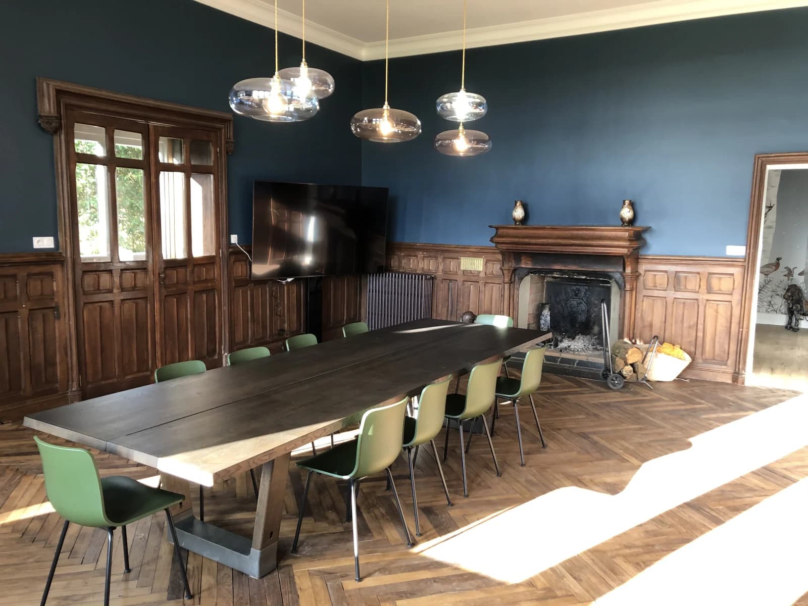 Meeting room in Rental Château - 1