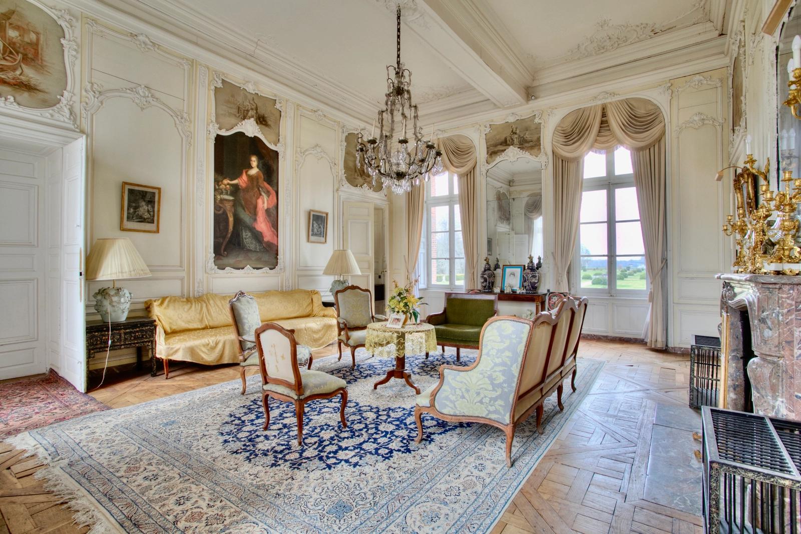 Salle de réunion dans Château exceptionnel en région parisienne - 1