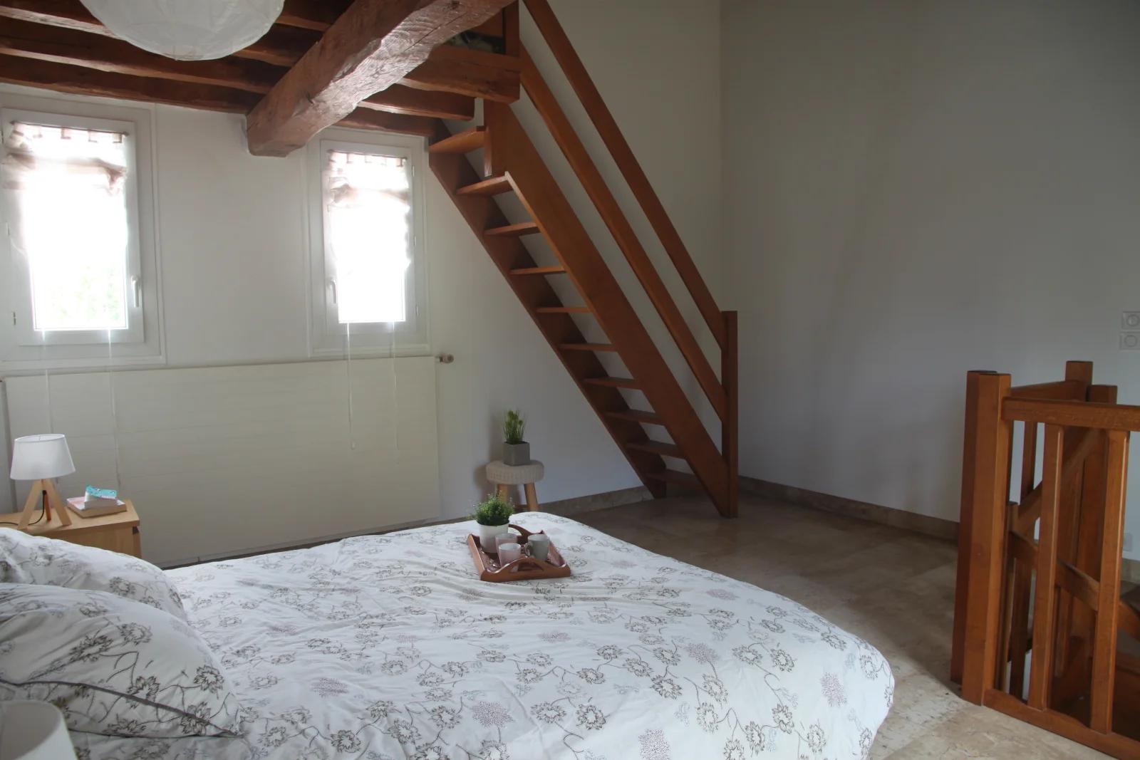 Dormitorio dentro Seminario Teletrabajo Relajación : Piscina Spa Sauna - 1