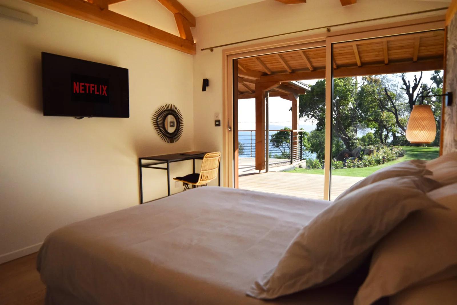 Dormitorio dentro Villa frente al mar Golfo de Saint-Tropez - 5