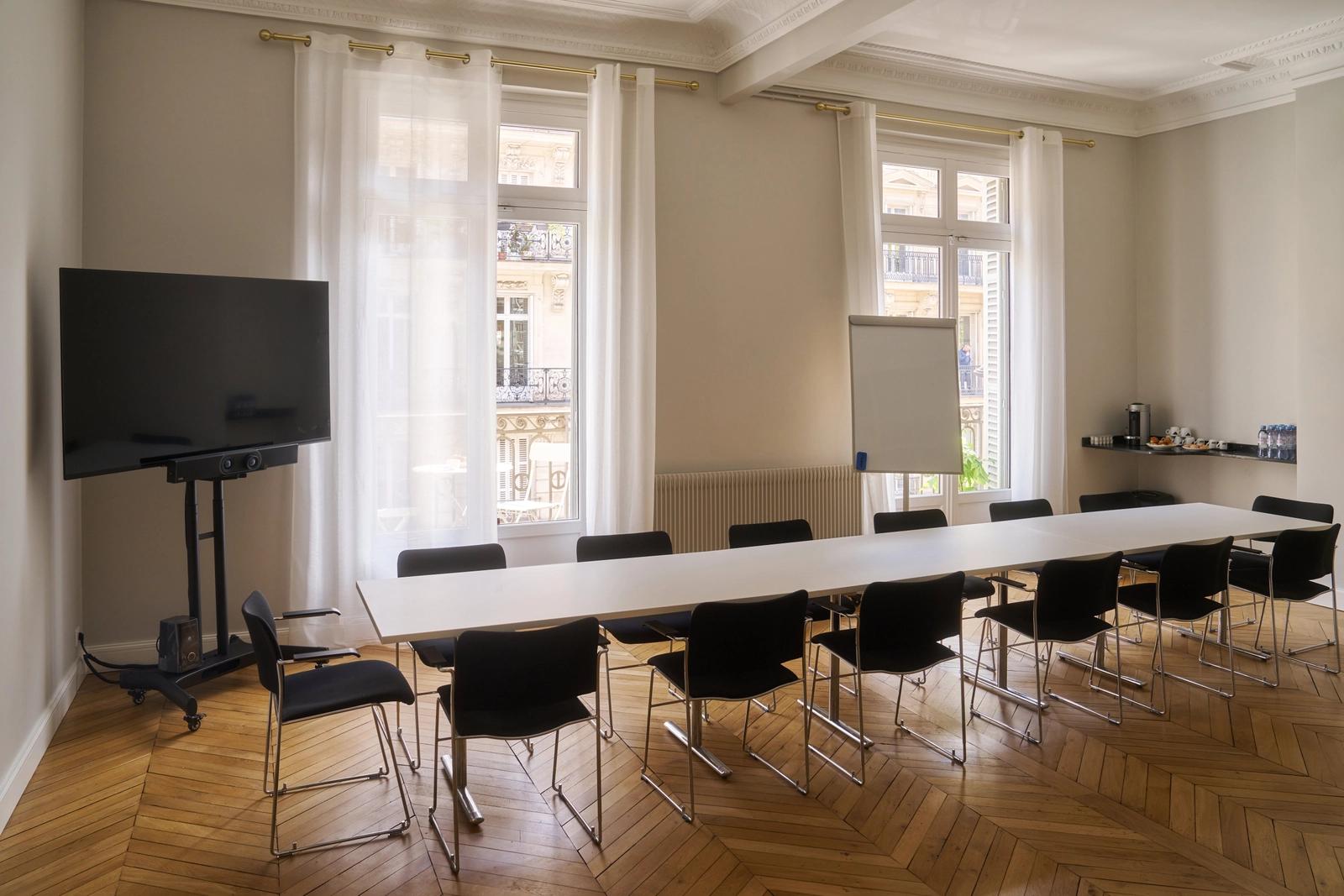 Salle de réunion dans Haussmann St Lazare - Visioconférences et réunions - 0