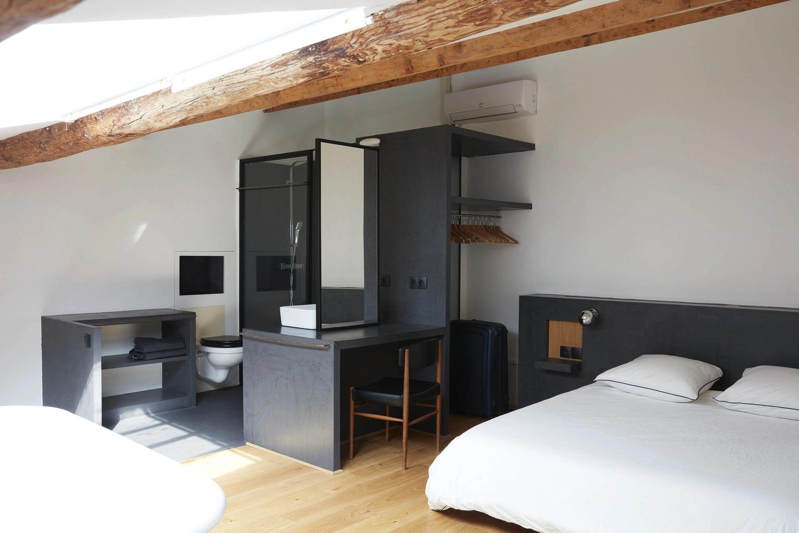 Dormitorio dentro Loft diseñado por un arquitecto en el puerto viejo - 5