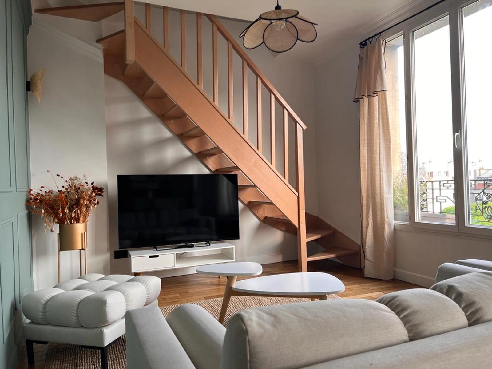 Living room in Elegant duplex apartment - 1