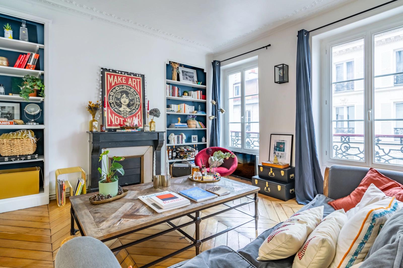 Space Appartement Haussmanien - Bright and charming - 2