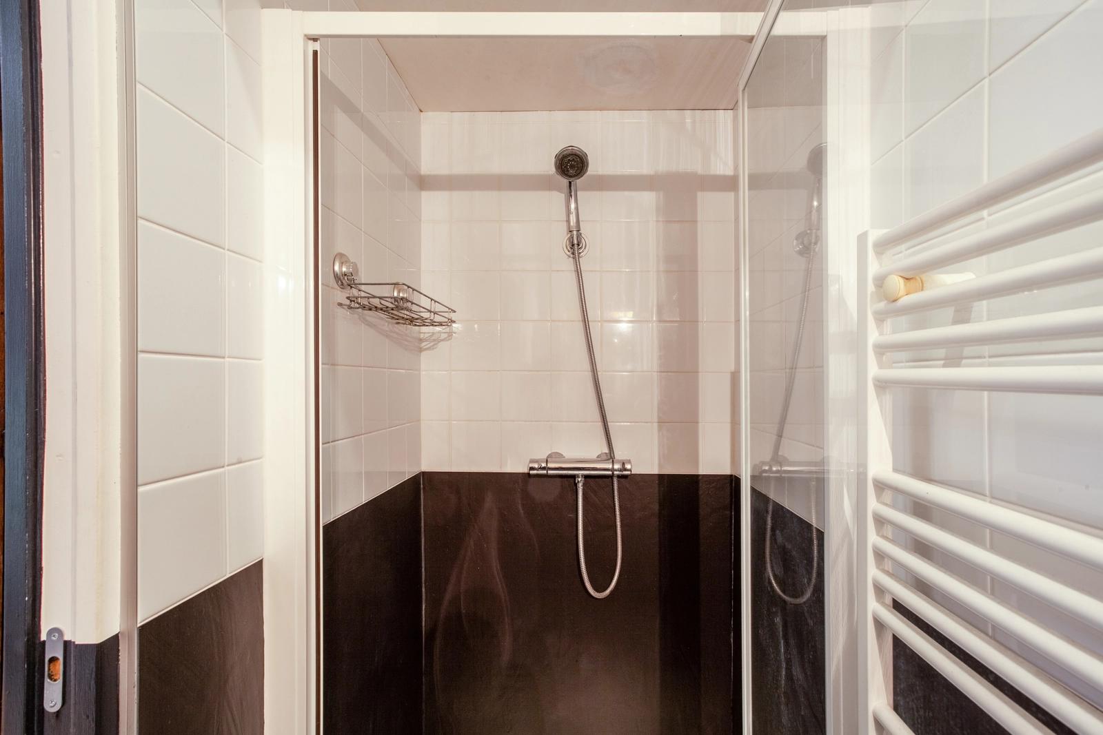 Salle de bain dans Superbe appartement haussmanien revisité près des berges du Rhône - 1