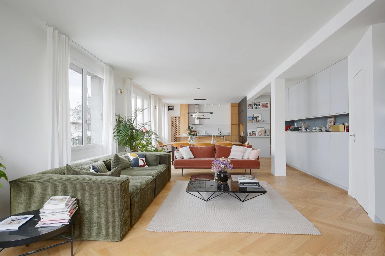 Living room in Bright designer apartment - 0