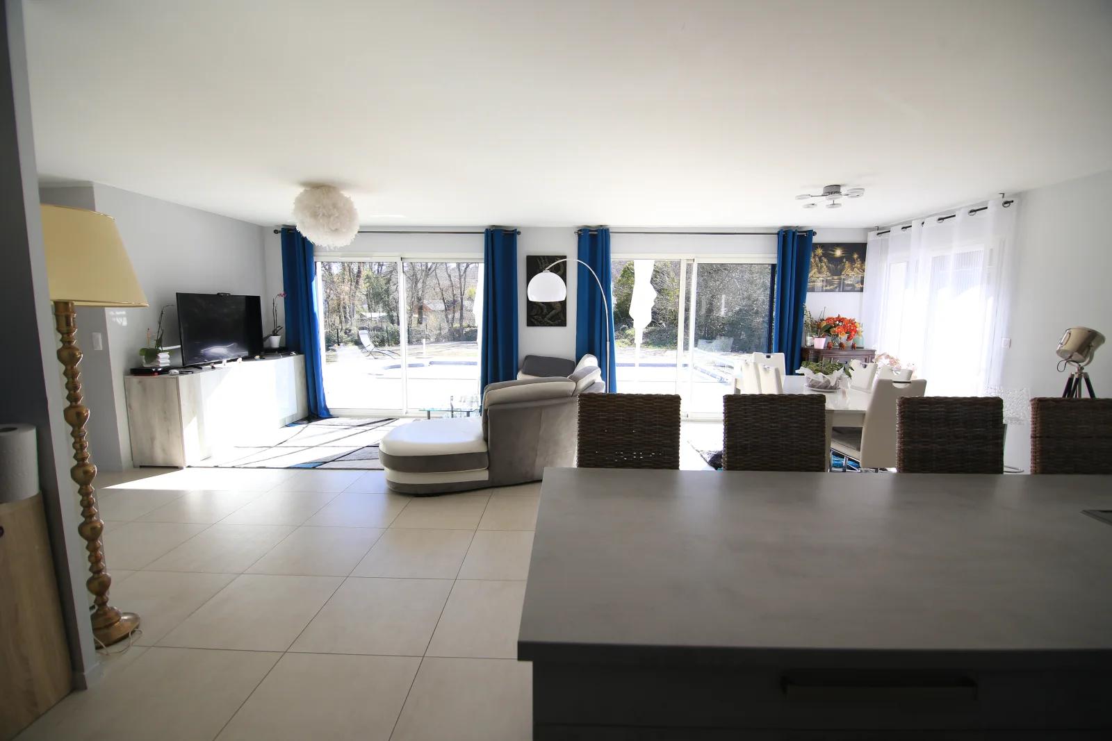 Living room in villa calme picine - 1
