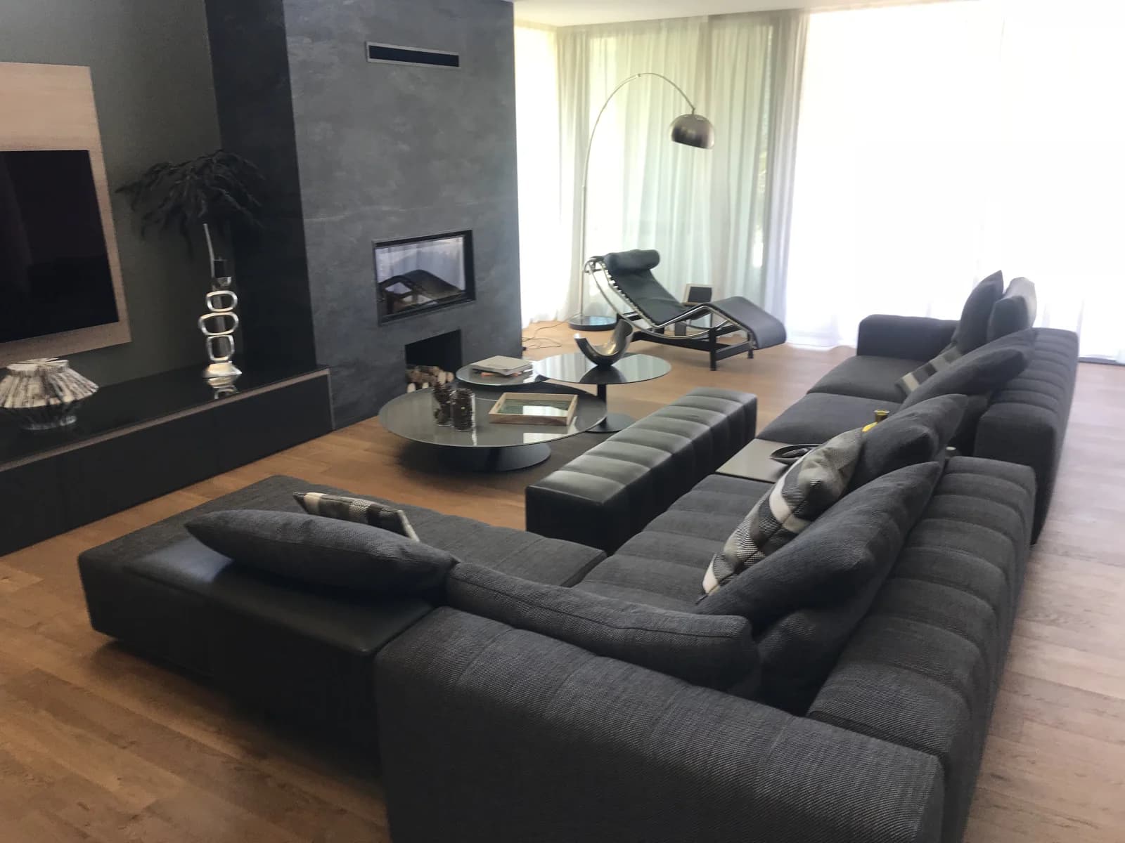 Living room in La villa du lac - 1