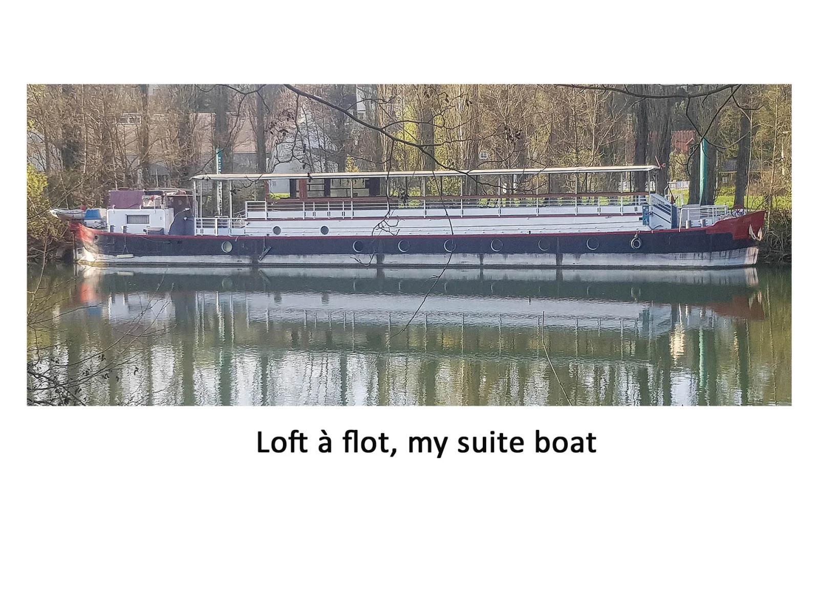 Cuisine dans Peniche : Loft a flot, my suite boat - 1