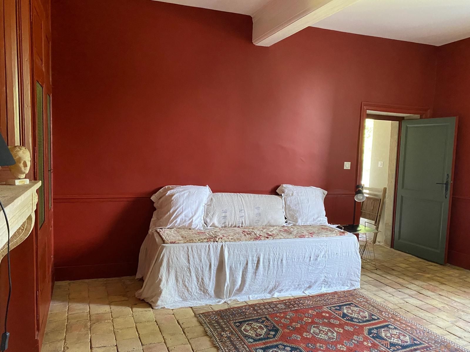 Dormitorio dentro Casa con encanto a las afueras de Lyon - 1