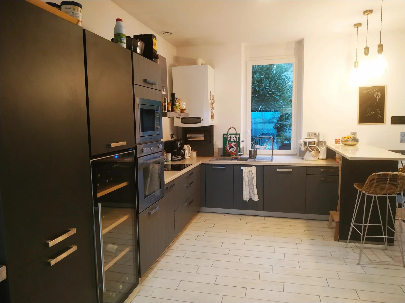 Kitchen in House with view of the Ardèche - 1