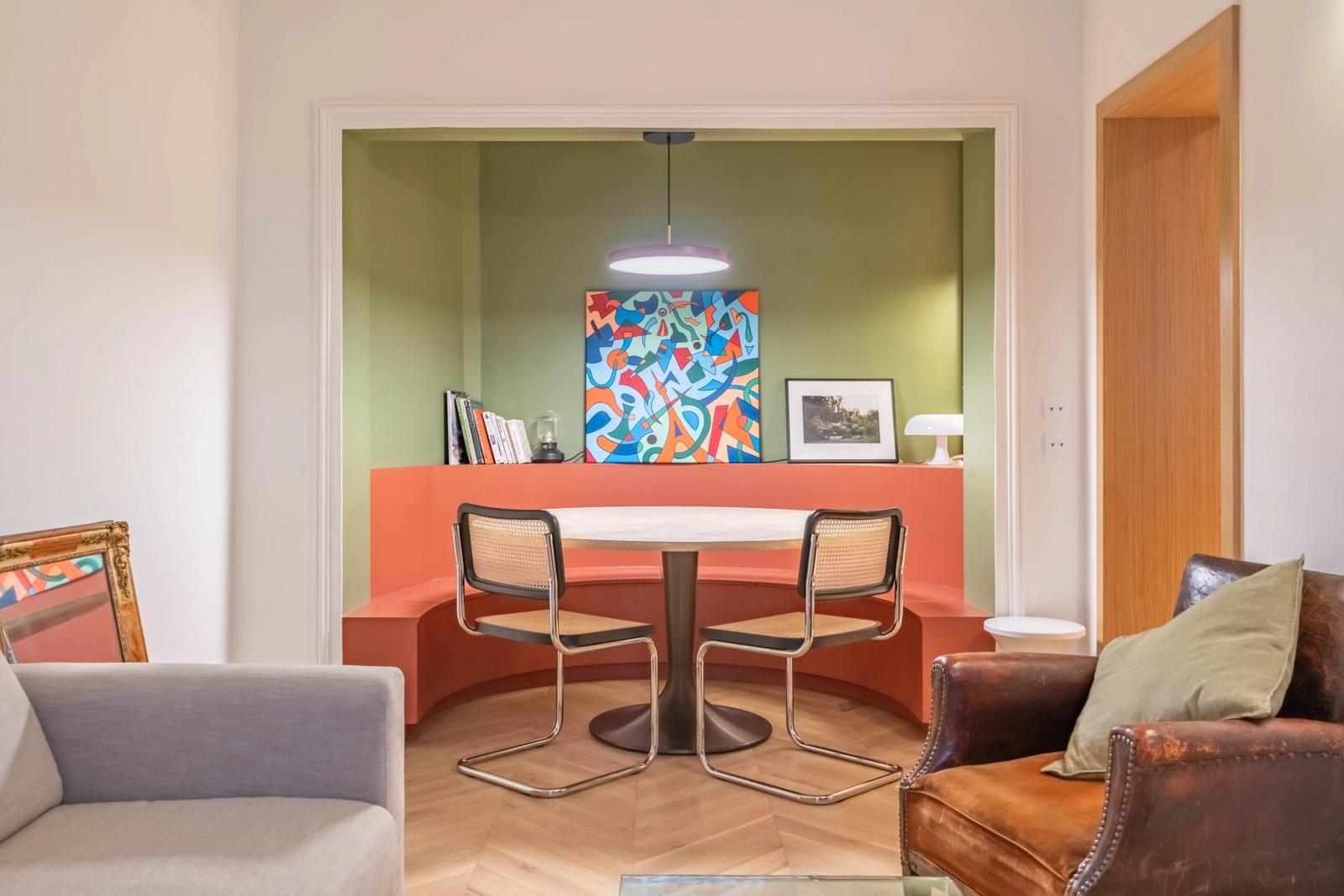 Living room in Magnificent architect-designed apartment - 0