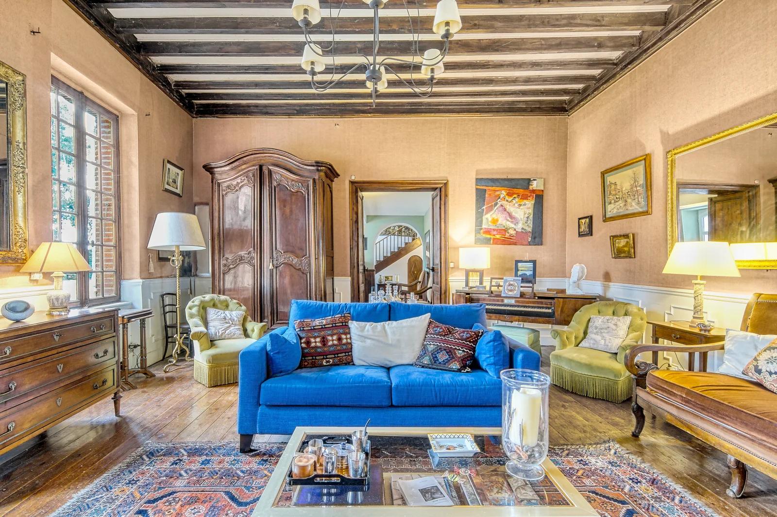 Living room in Exceptional estate near Toulouse - 1