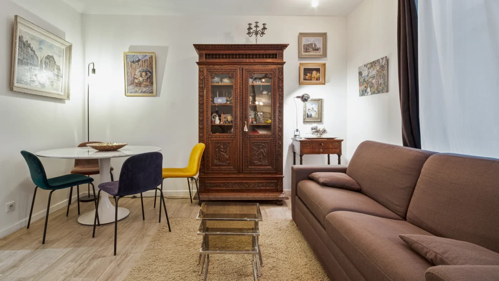 Salon dans Petit appartement charmant à Montmartre - 0