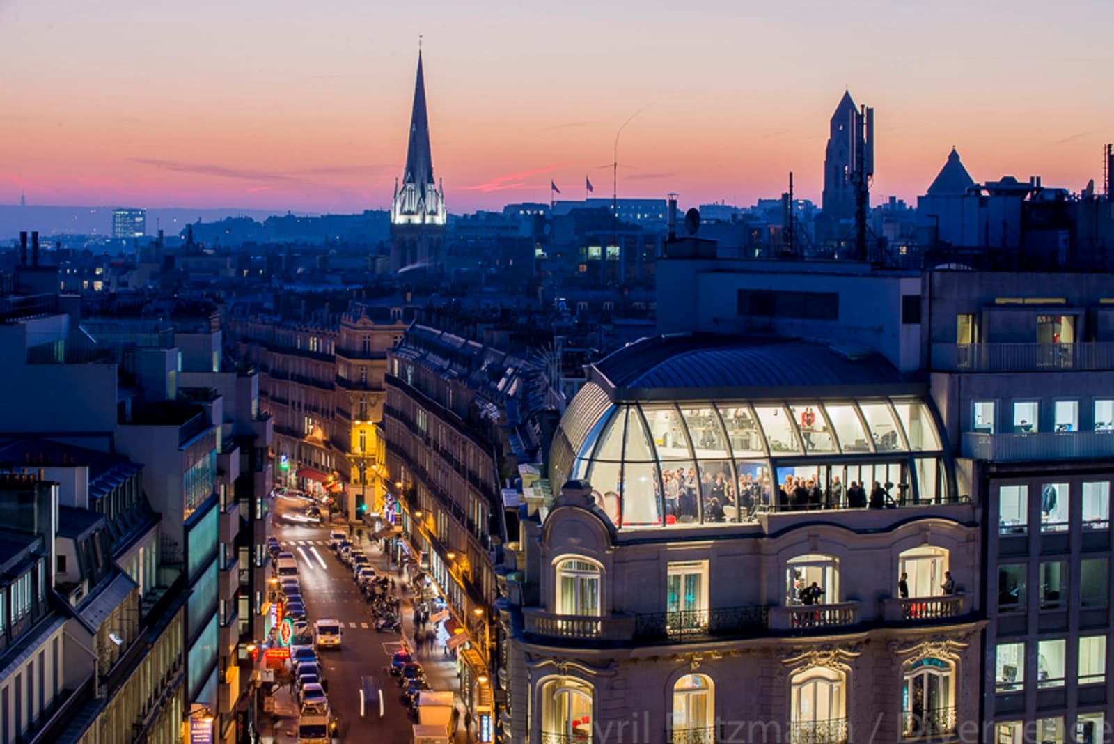 Salle de réunion dans Rooftop Champs-Elysées - vue sur tout Paris - 5