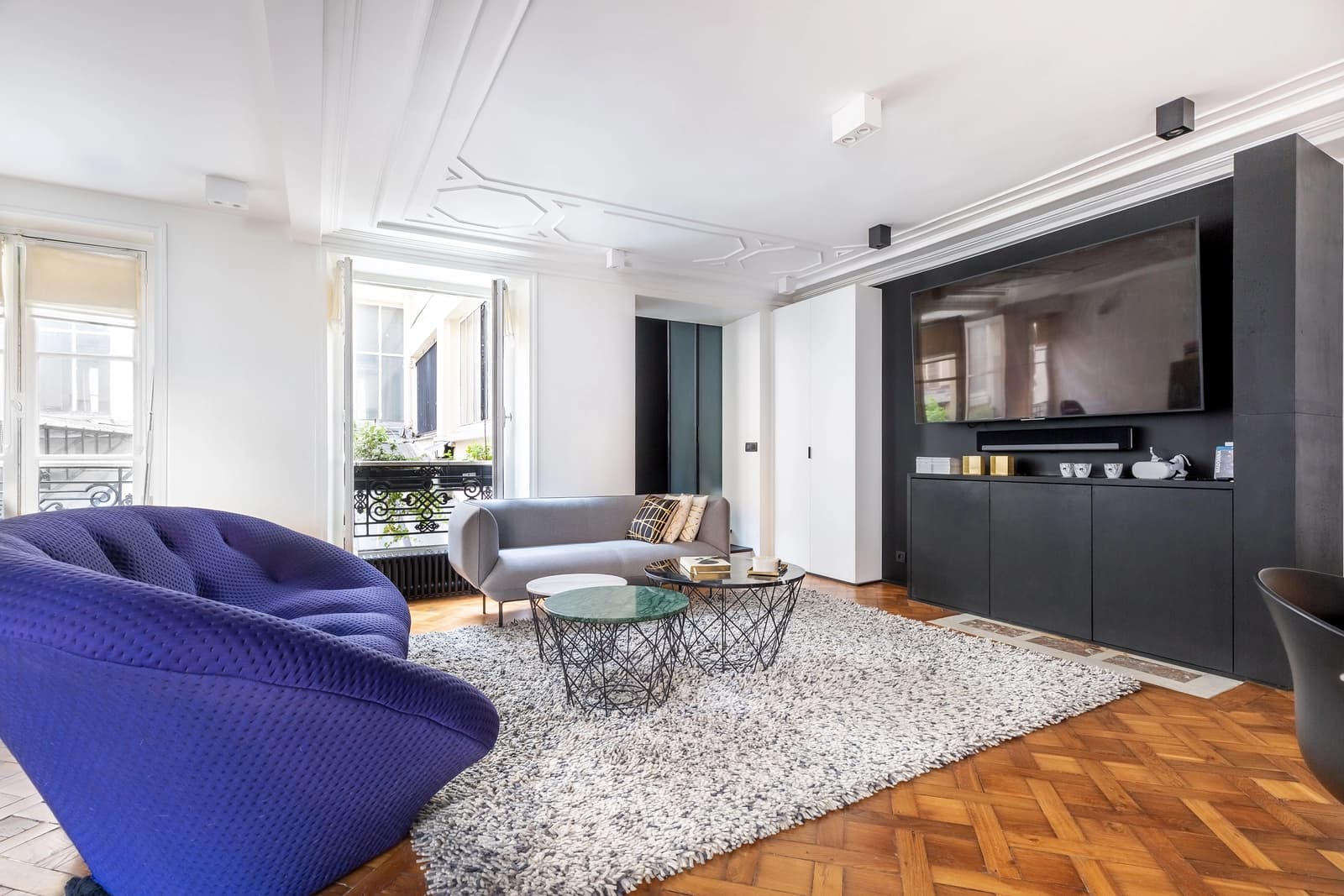 Sala dentro Marais - Bonito piso renovado en una zona tranquila - 4