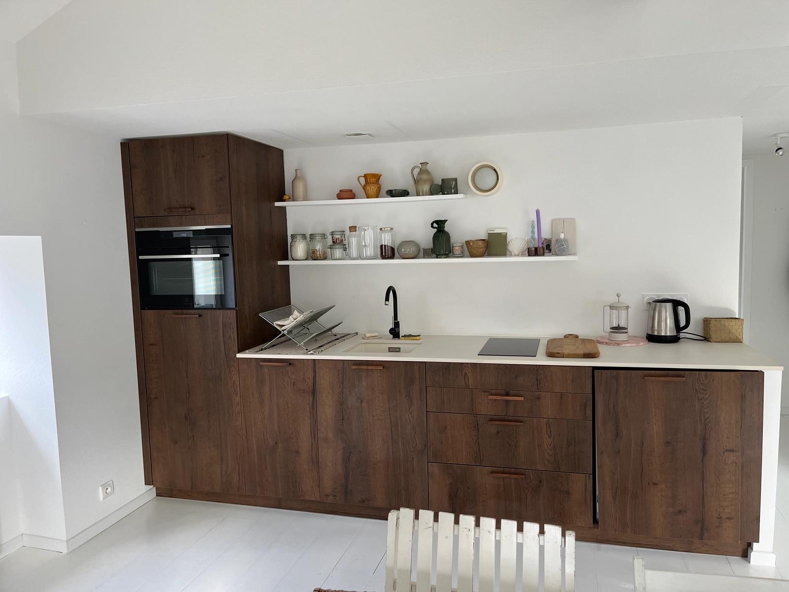 Kitchen in Bright designer loft in the heart of Biarritz - 1