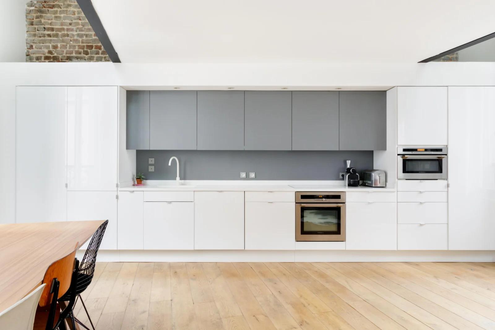 Kitchen dentro Triplex como un loft a las puertas de Roland-Garros - 1