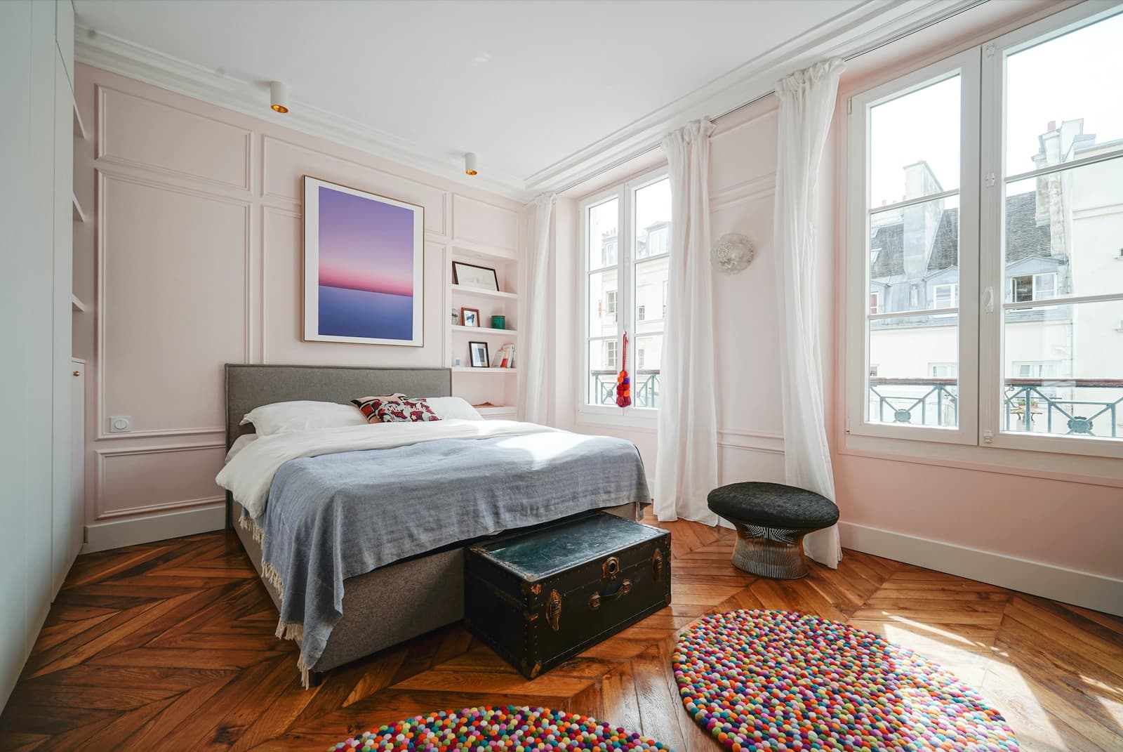 Dormitorio dentro Magnífico piso en el Marais - 1