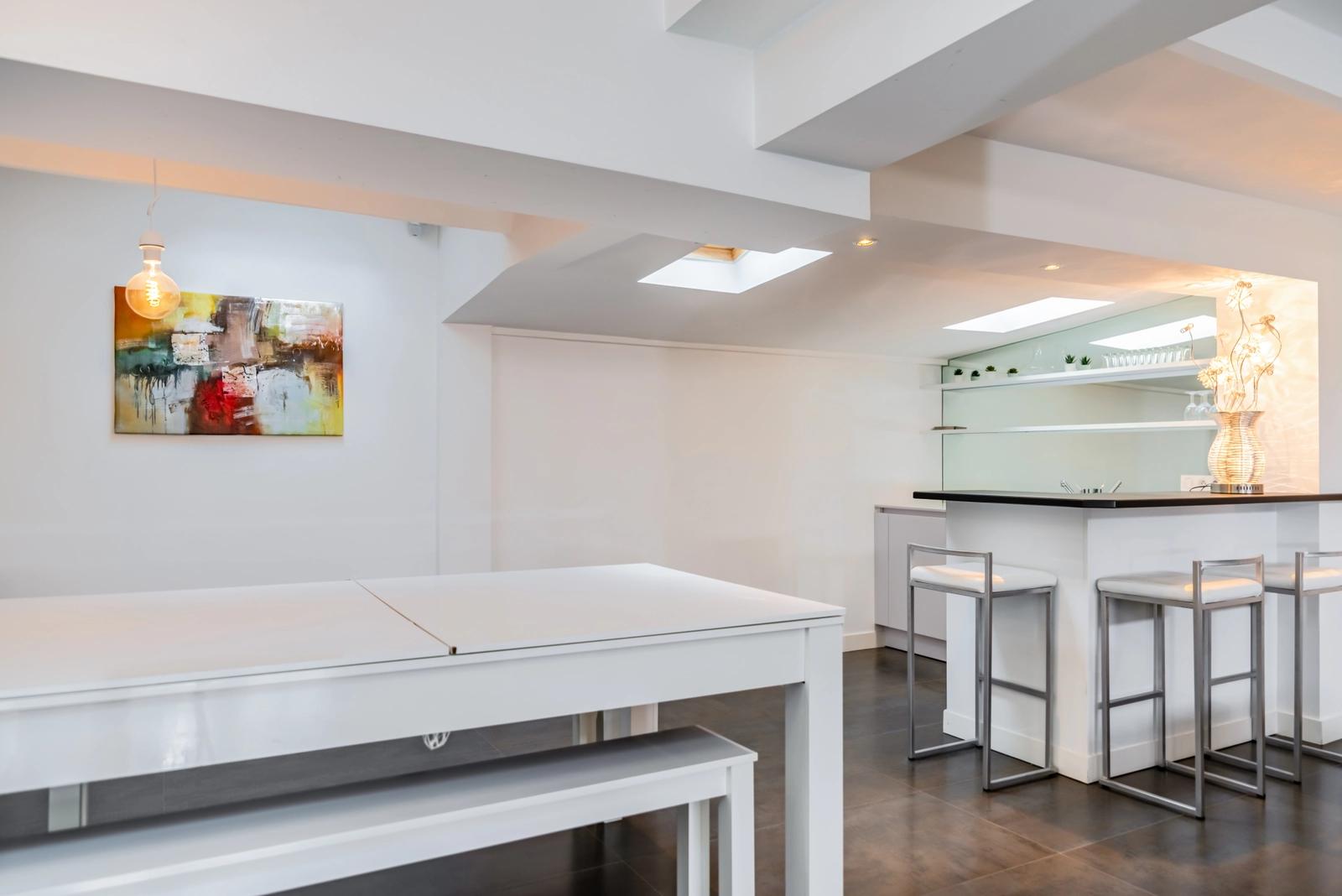 Kitchen in Superb Villa with Garden Deauville center - 5