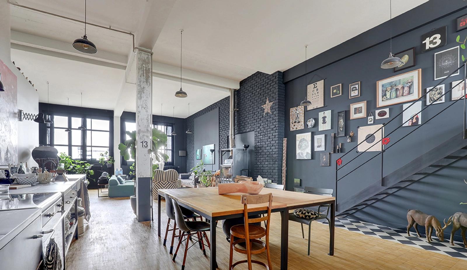 Space Spacious and bright arty loft, New York style - 0