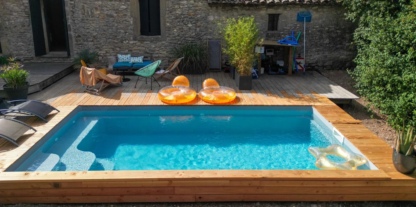 Espacio Gran casa de piedra occitana con piscina - 4