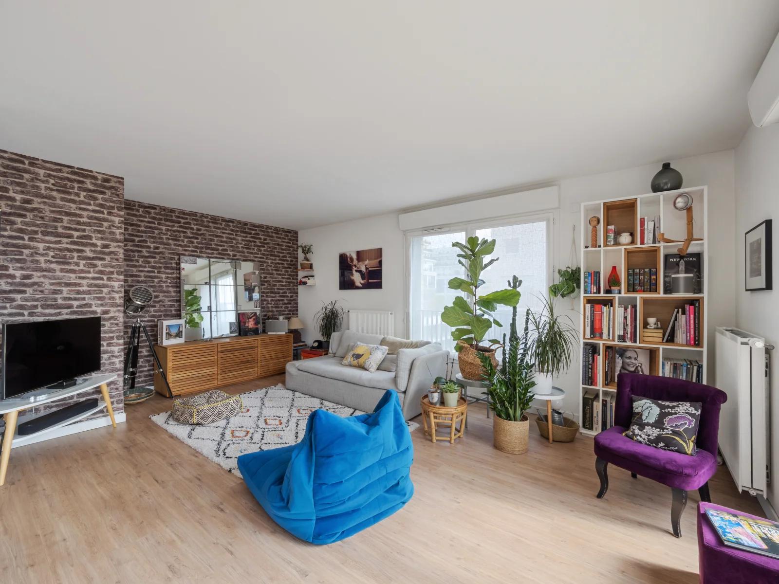 Living room in Cosy apartment with 80m² terrace - 1