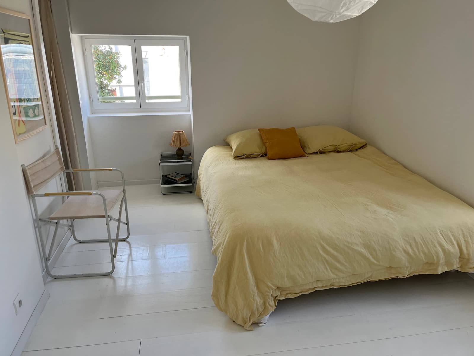 Bedroom in Bright designer loft in the heart of Biarritz - 1