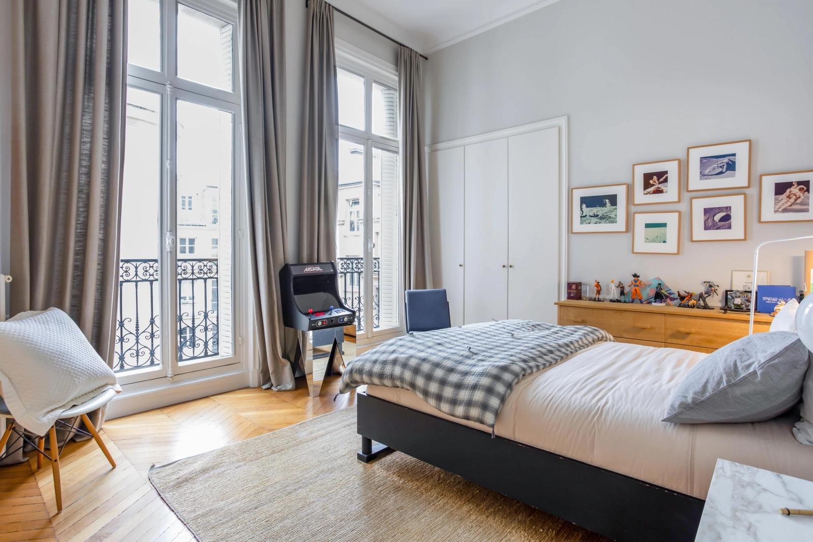Bedroom in Sumptuous apartment Paris 17 - 1