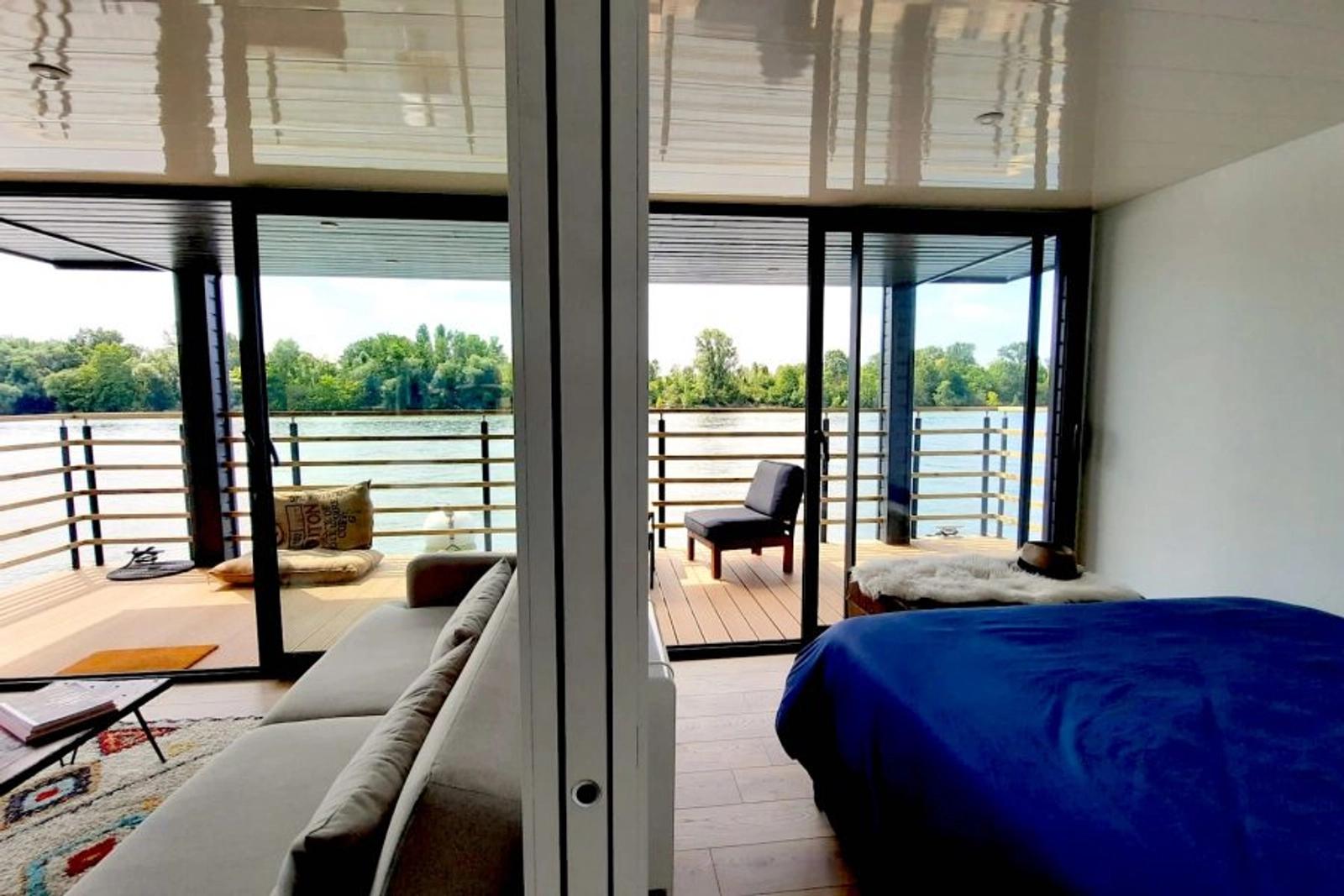 Bedroom in House on the water with terrace and roof terrace - 3